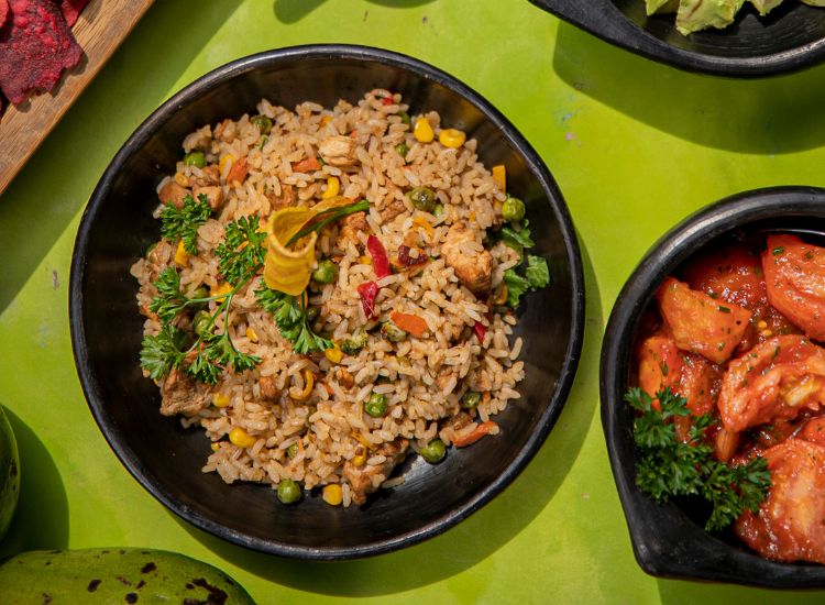 Arroz Frito Colombiano ou RIz frit Colombien